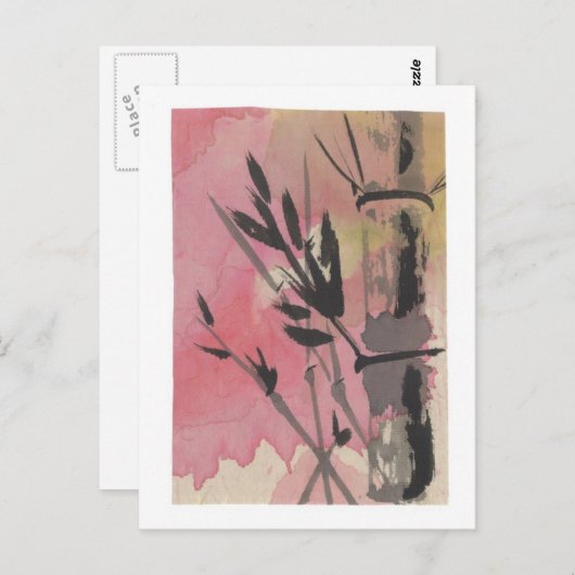 Bamboe Briefkaart (Voorkant / Achterkant)