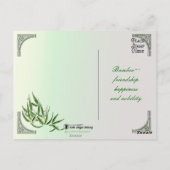 Bamboe Briefkaart (Achterkant)