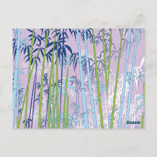 Bamboe Briefkaart (Achterkant)