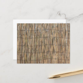 Bamboe Briefkaart