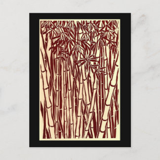 bamboe briefkaart