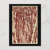 bamboe briefkaart (Voorkant)