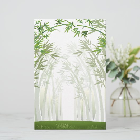 Bamboe Briefpapier (Staand voorkant)