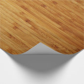 Bamboe Butcher Block Cadeaupapier (Hoek)