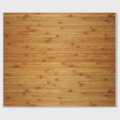 Bamboe Butcher Block Cadeaupapier (Vlak)