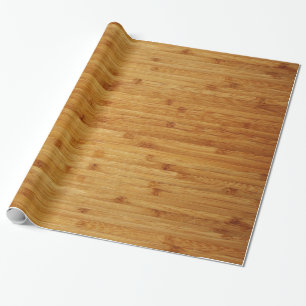Bamboe Butcher Block Cadeaupapier