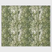 Bamboe cadeaupapier (Vlak)