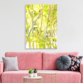 bamboe canvas afdruk (Insitu (Woonkamer))