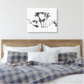 Bamboe Canvas Afdruk (Insitu (Slaapkamer))