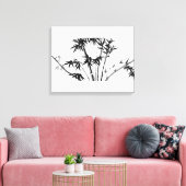 Bamboe Canvas Afdruk (Insitu (Woonkamer))