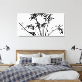 Bamboe Canvas Afdruk (Insitu (Slaapkamer))