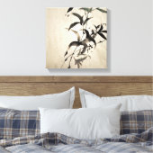 Bamboe Canvas Afdruk (Insitu (Slaapkamer))