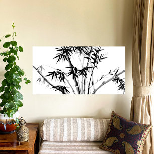 Bamboe Canvas Afdruk