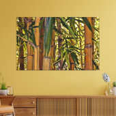 Bamboe Canvas Afdruk (Insitu (Woonkamer))
