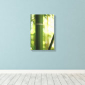 Bamboe (Canvas) Canvas Afdruk (Insitu (Houten vloer))