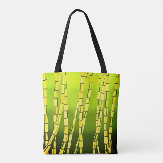 Bamboe-Canvas tas (Achterkant)