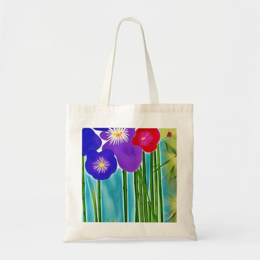 Bamboe Canvas tas (Voorkant)