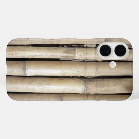 bamboe Case-Mate iPhone case (Achterkant (horizontaal))