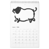 Bamboe Chinees Lijst Varkensjaar 2019 Kleurboek Kalender (Mar 2026)