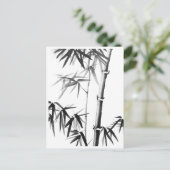 Bamboe - Chinese stijl - niet omlijst Briefkaart (Staand voorkant)