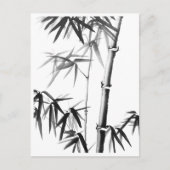 Bamboe - Chinese stijl - niet omlijst Briefkaart (Voorkant)