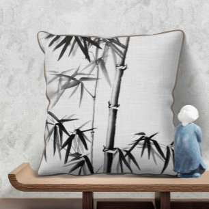 Bamboe - Chinese stijl - niet omlijst Kussen