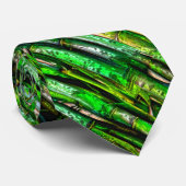Bamboe Chrome 1 Stropdas (Opgerold)