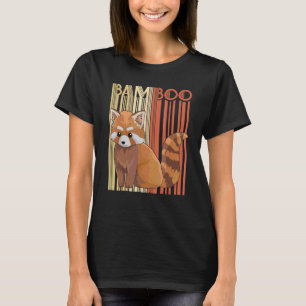Bamboe citaat voor een Red Panda Zoo Keeper T-shirt