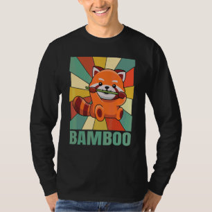 Bamboe citaat voor een Rode Panda-deskundige T-shirt
