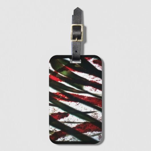 Bamboe Crossing Bagagelabel (Voorkant (verticaal))