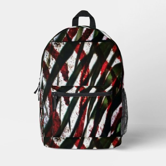 Bamboe Crossing Bedrukte Rugzak (Voorkant)