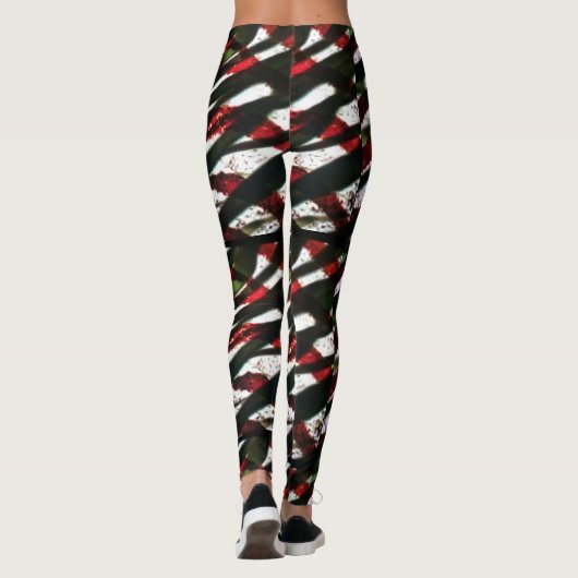 Bamboe Crossing Leggings (Achterkant)