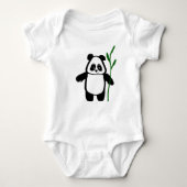 Bamboe de Panda-Baby Creeper Romper (Voorkant)