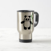 Bamboe de Panda Flask Reisbeker (Voorkant rechts)