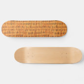 Bamboe Design Skateboard Deck (Horizontaal)