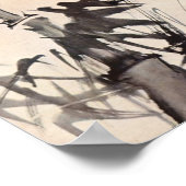 Bamboe door Hsu Wei Poster (Hoek)