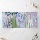 Bamboe Drieluik Wenskaart (Binnen)