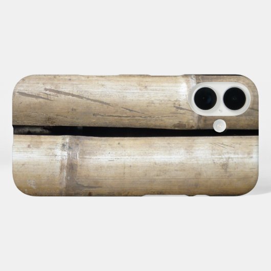 bamboe duo Case-Mate iPhone case (Achterkant (horizontaal))