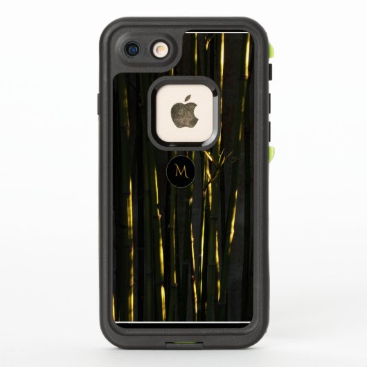 Bamboe Early Morning Monogram Hoesje (Achterkant)