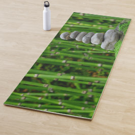 Bamboe en balans yoga mat