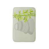 Bamboe en bevroren stenen badmat (Voorkant Verticaal)