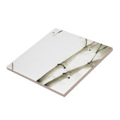 Bamboe en bladeren tegeltje (Zijkant)