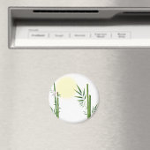 Bamboe en Dragonfly Magneet (Insitu (Vaatwasser))