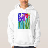 Bamboe en Hibiscus Hoodie (Voorkant)