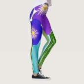 Bamboe en Hibiscus Leggings (Rechts)