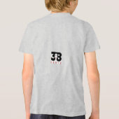 Bamboe en Hibiscus Tri-Blend Shirt (Achterkant)