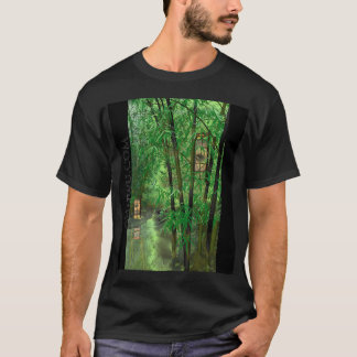 Bamboe en lantaarns t-shirt