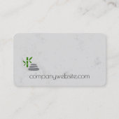 Bamboe en Stones Corporate Visitekaartje (Voorkant)