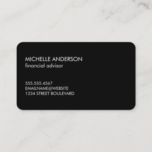 Bamboe en Stones Corporate Visitekaartje (Achterkant)