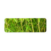 Bamboe Etiket (Voorkant)